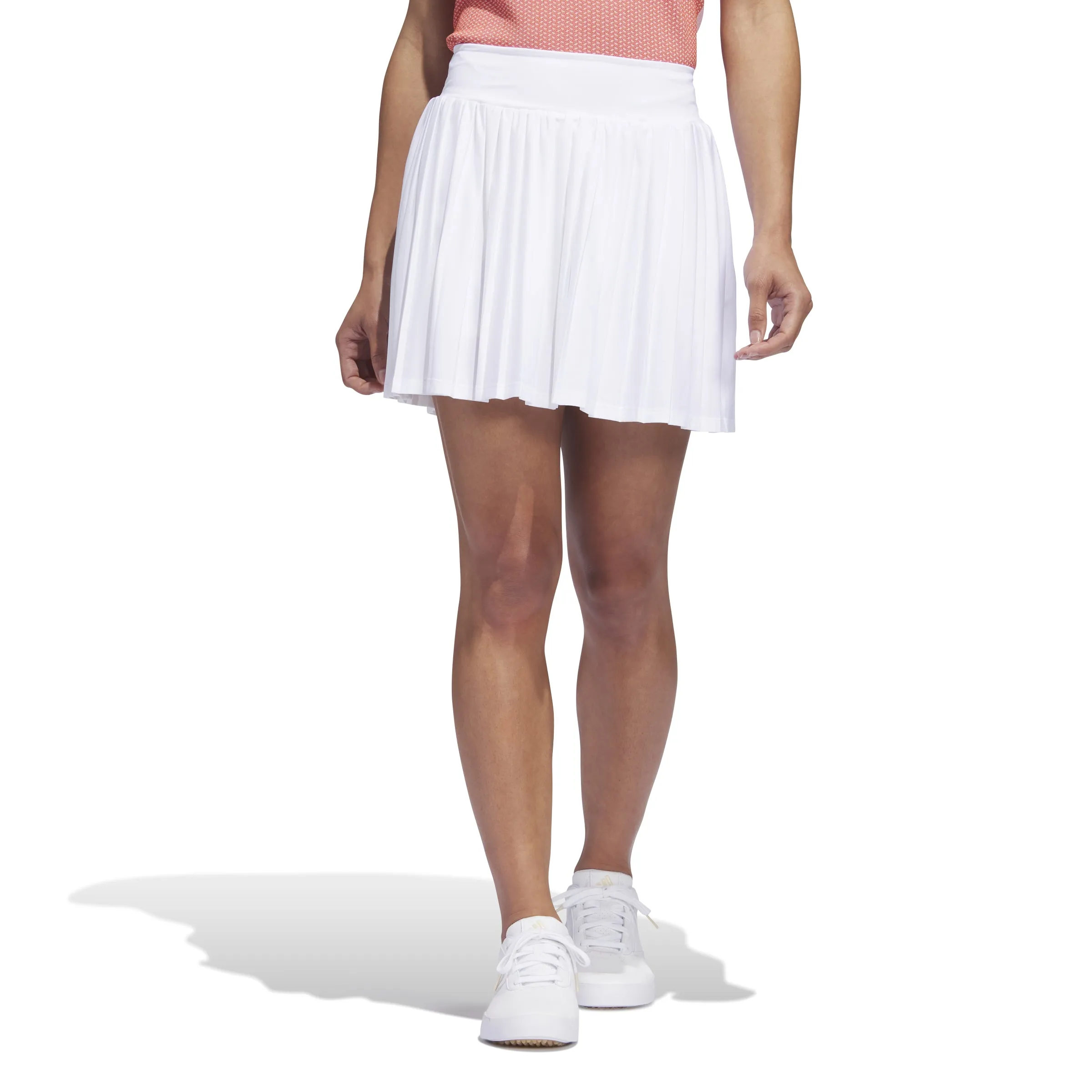 adidas Golf Women's Ultimate365 Tour Pleated 15 inch Skort - White