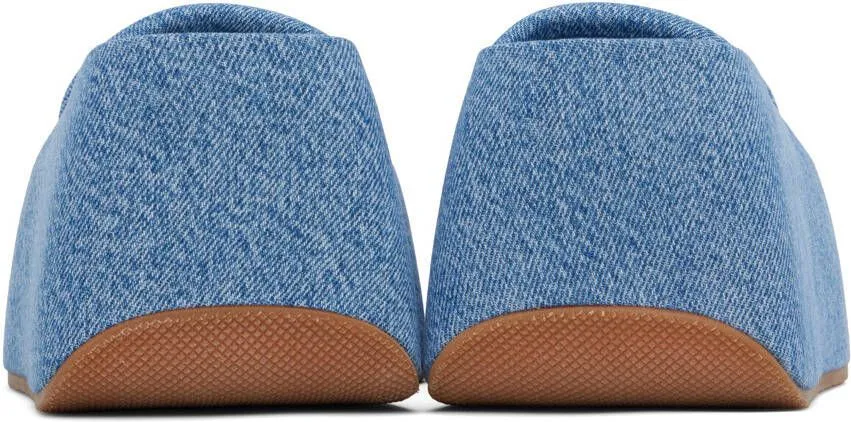 Alexander Wang Blue Taji Platform Heeled Sandals