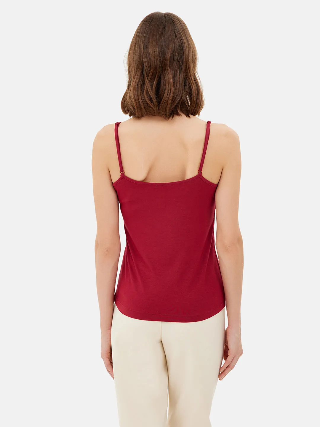 Basic Camisole With Adjustable Straps