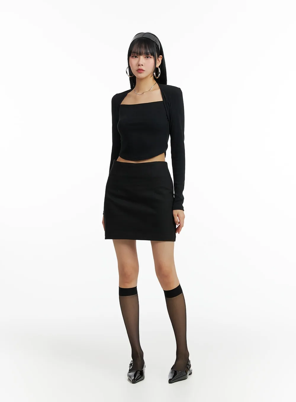 Basic Mini Skirt IF402