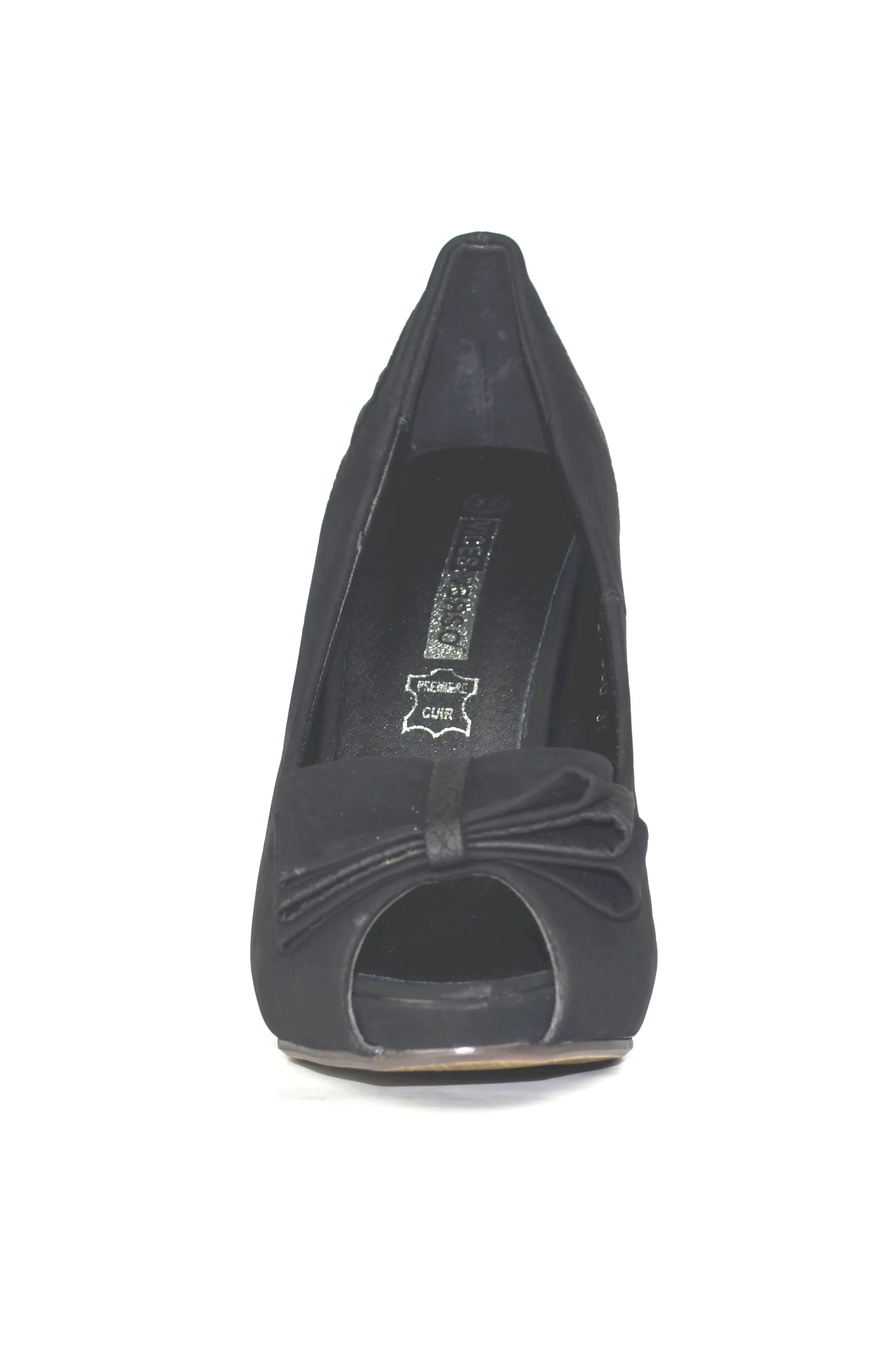 Black stiletto pumps Mae