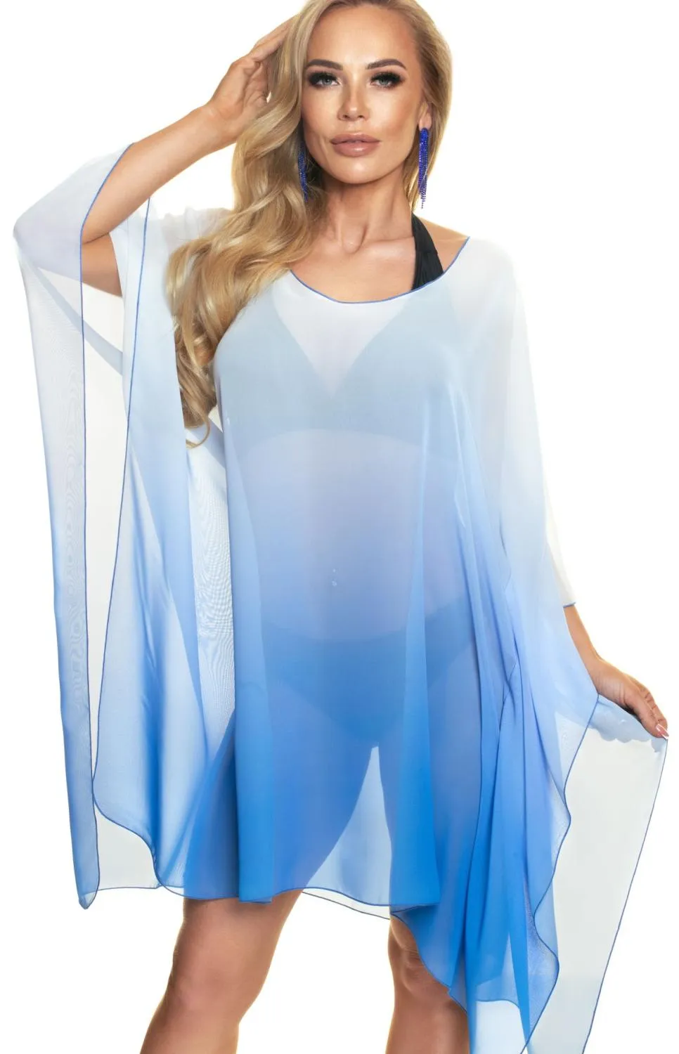 Blue beach tunic