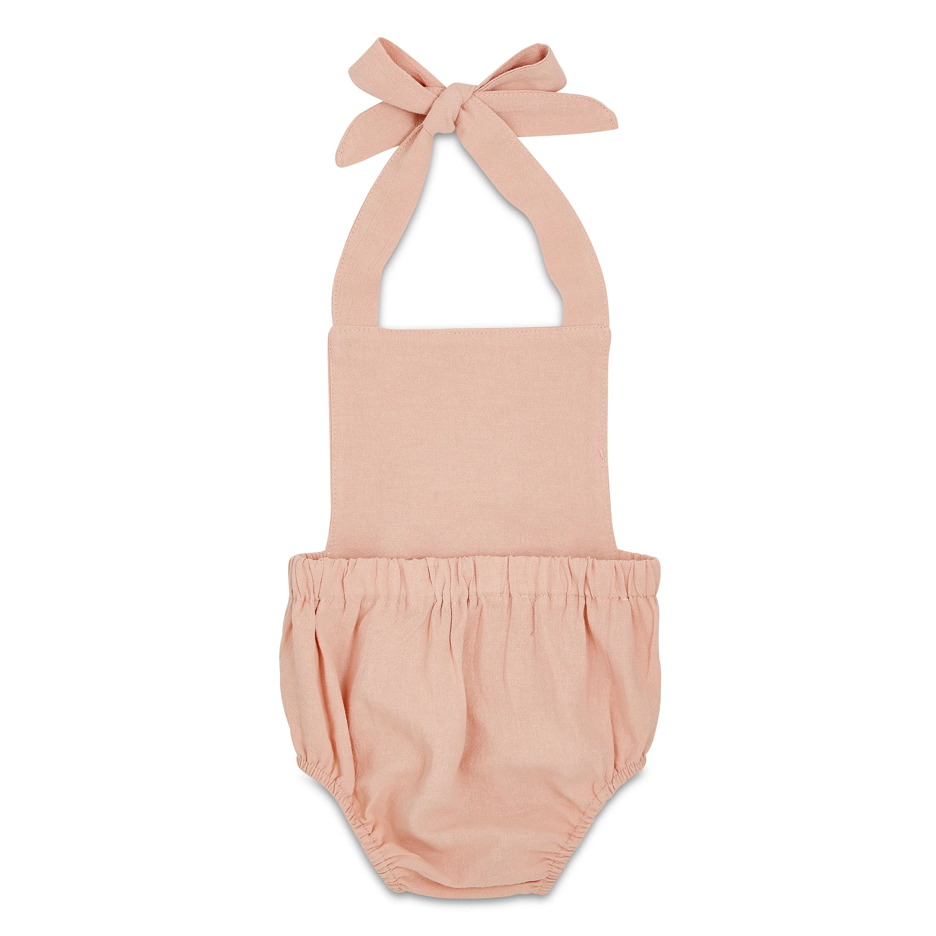 Blush Halter Romper