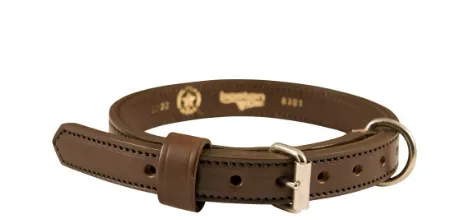 Boston Leather 1 K-9 Premium Leather Collar