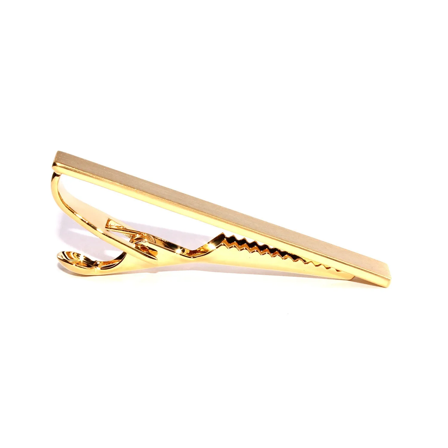 Brushed Gold Tie Bar