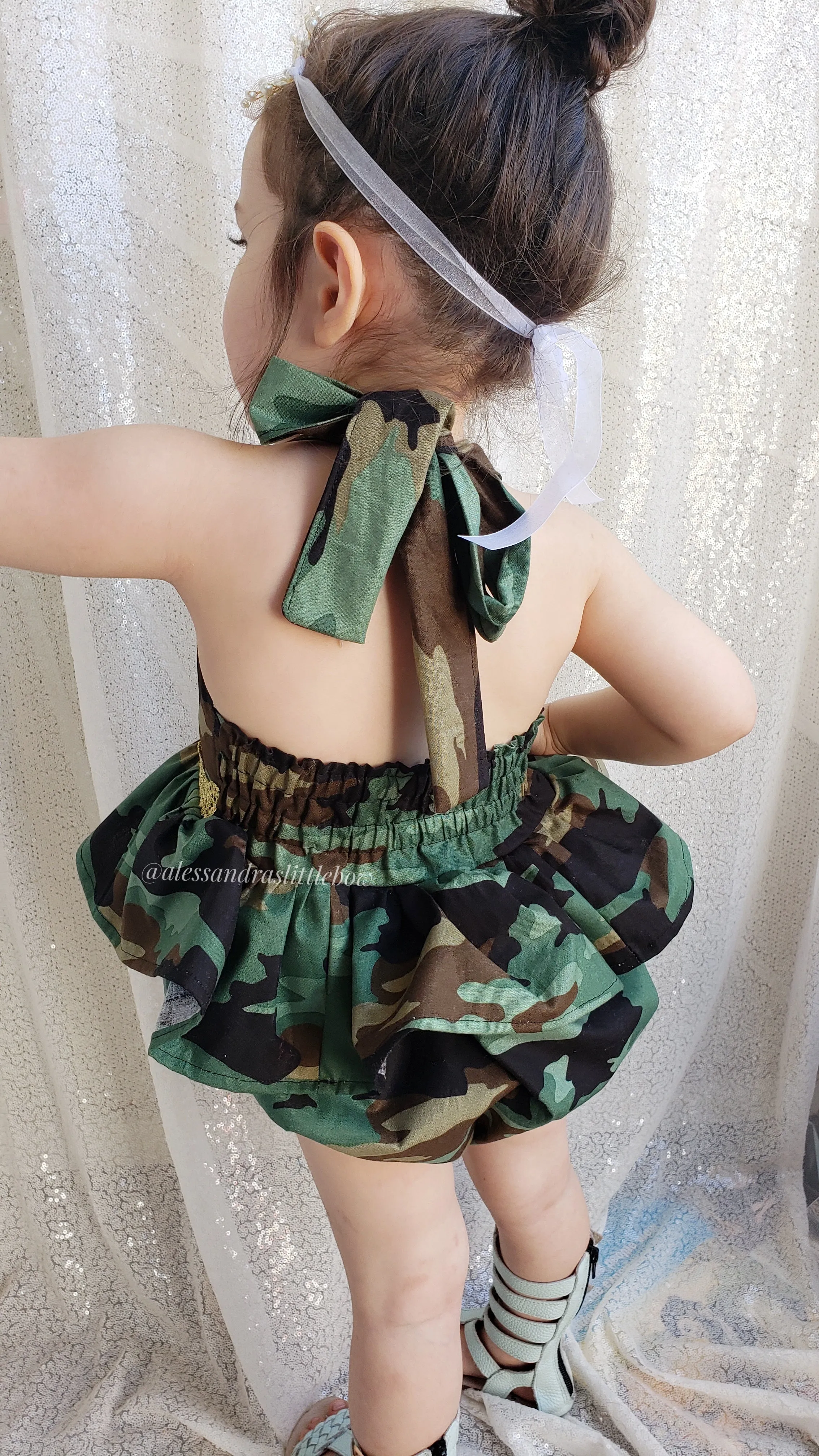 Camouflage Harper Romper