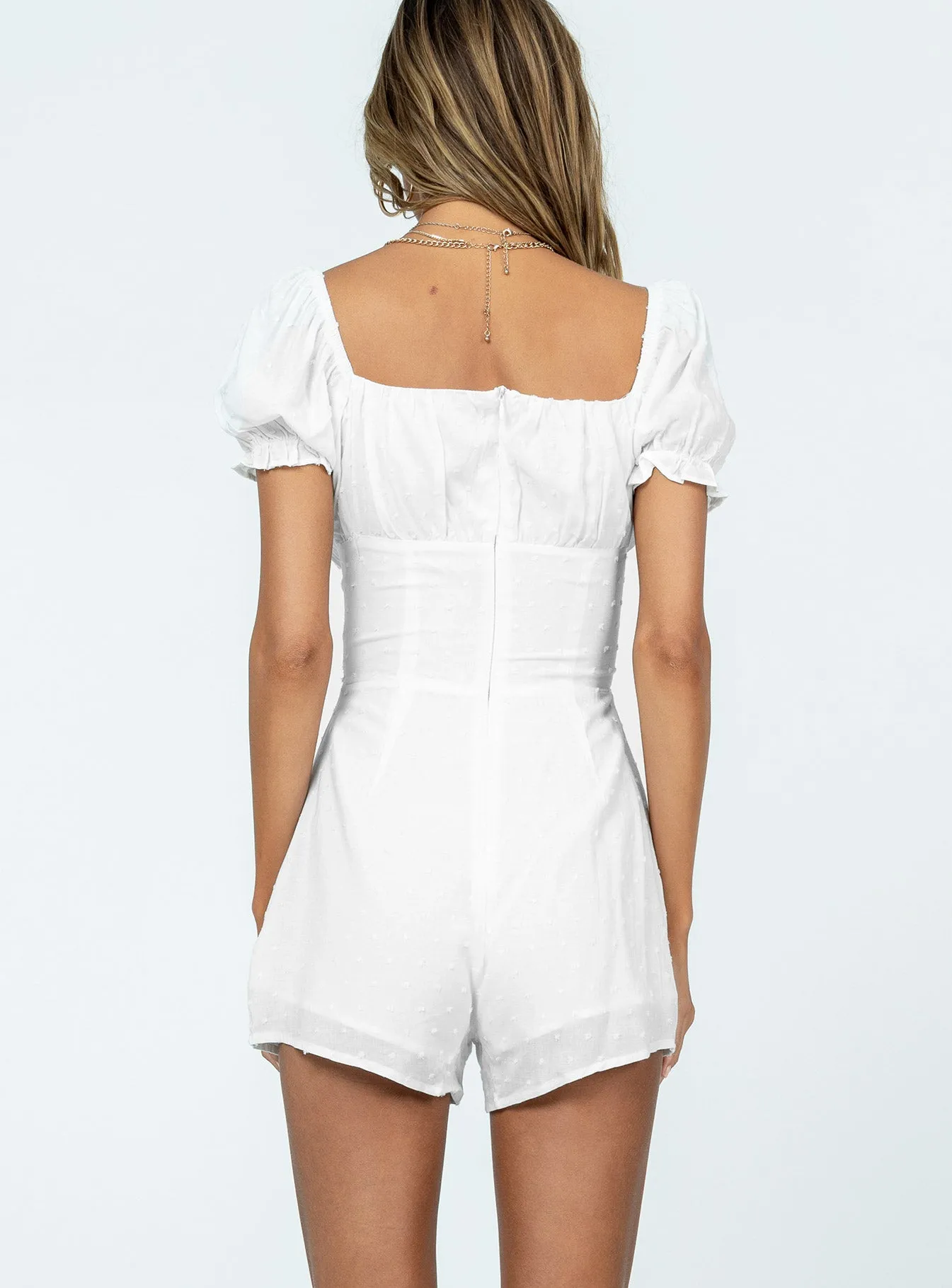 Cinzia Romper White