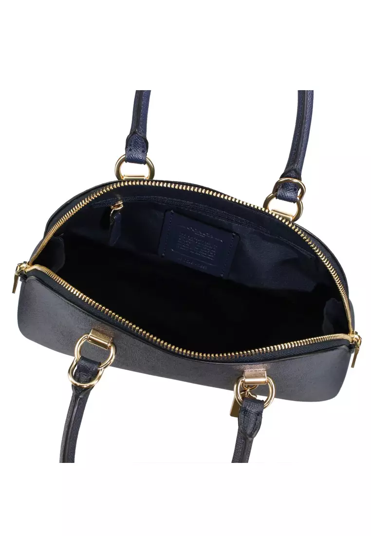 Coach Coach Katy Satchel Bag - Navy