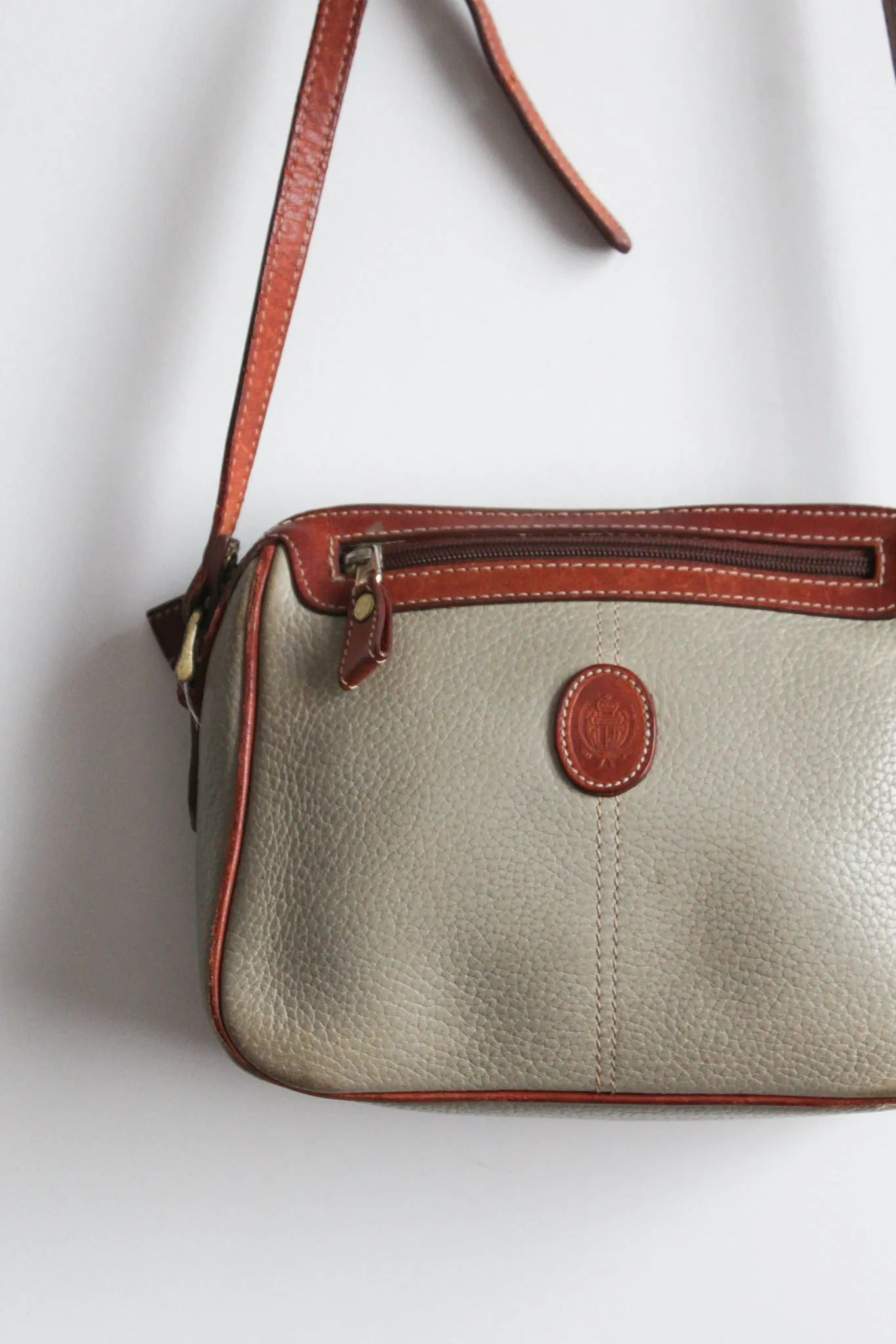 cobblestone pebbled leather satchel