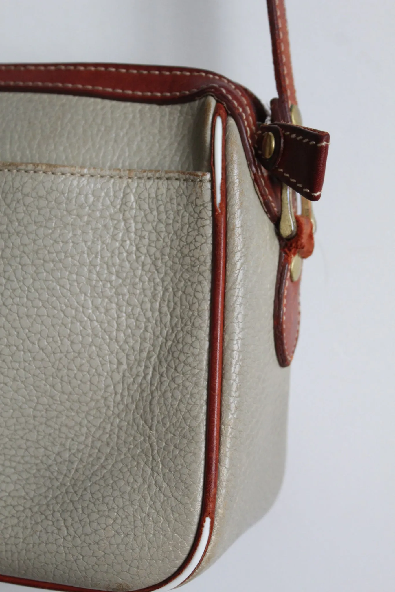 cobblestone pebbled leather satchel