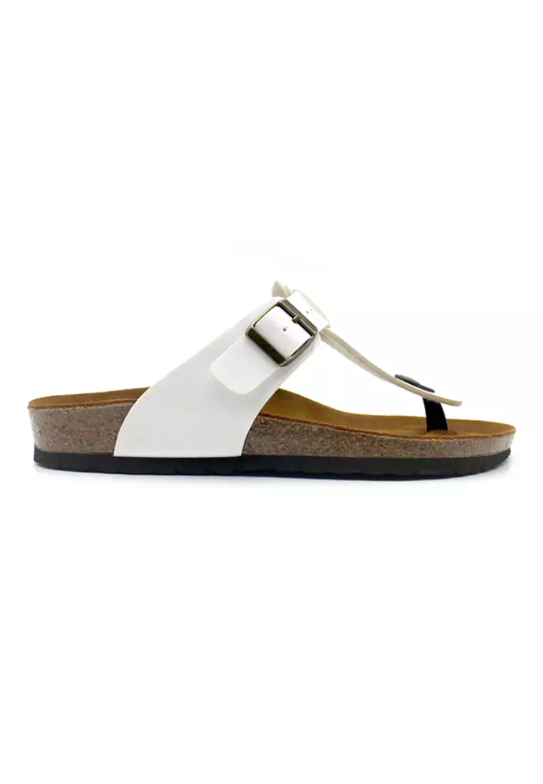 Copenhagen - White Sandals & Flip Flops