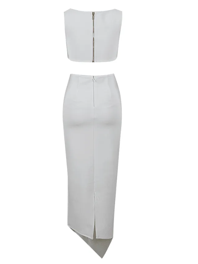 Edyta White Two Piece Set