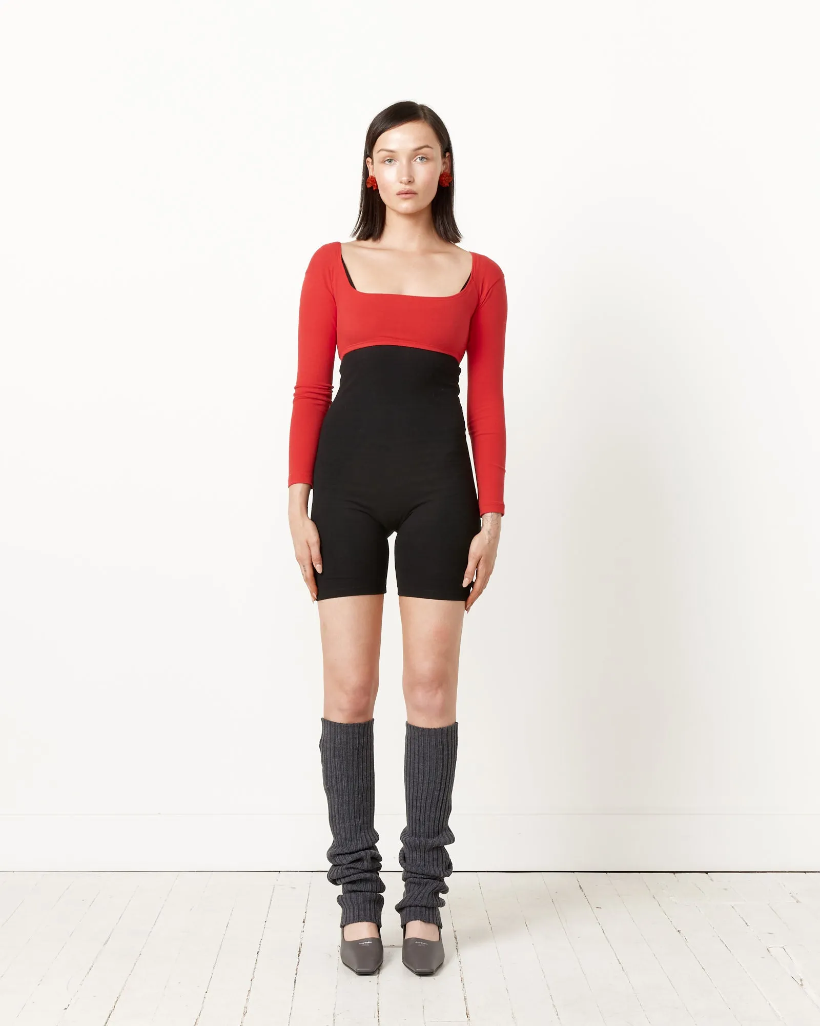 El Tigre Chiquito Crop Top in Tomate