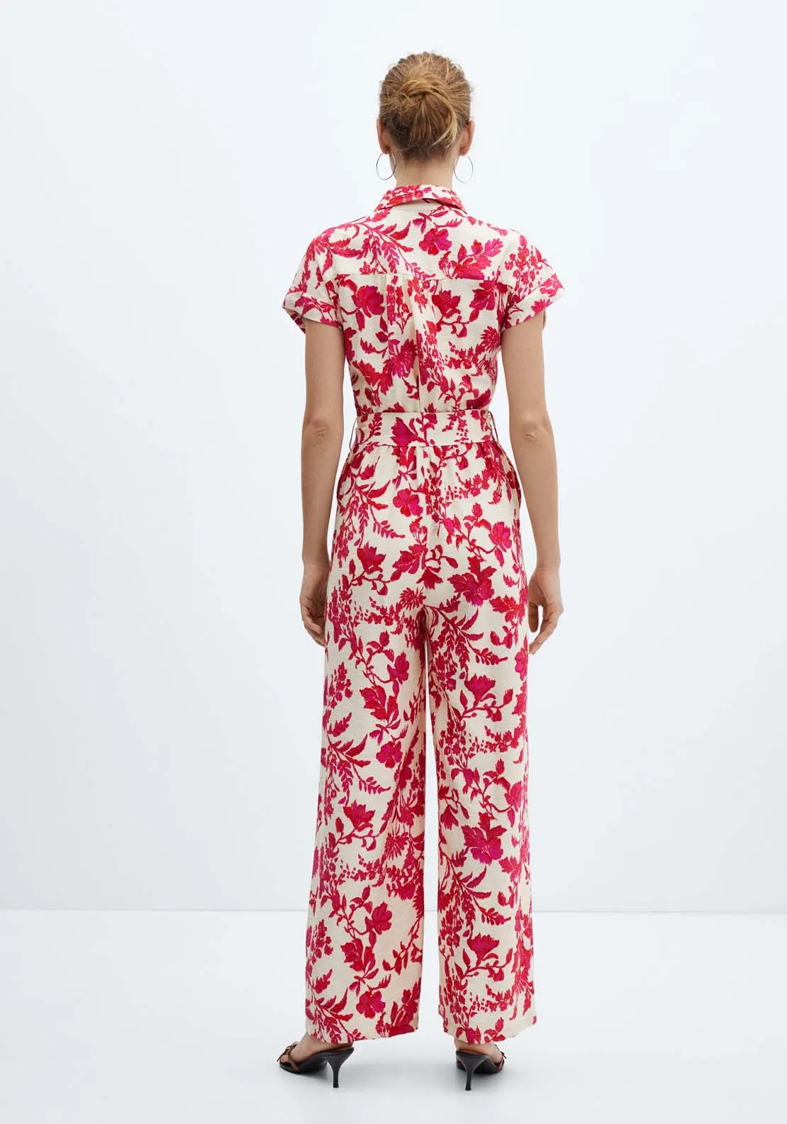 Floral print jumpsuit