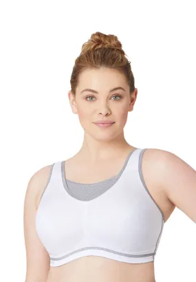 Full Figure Plus Size No-Bounce Camisole Elite Sports Bra Wirefree #1067 Bra