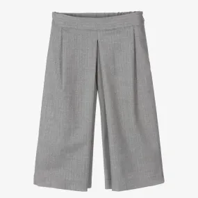 Girls Grey Stripe Culottes