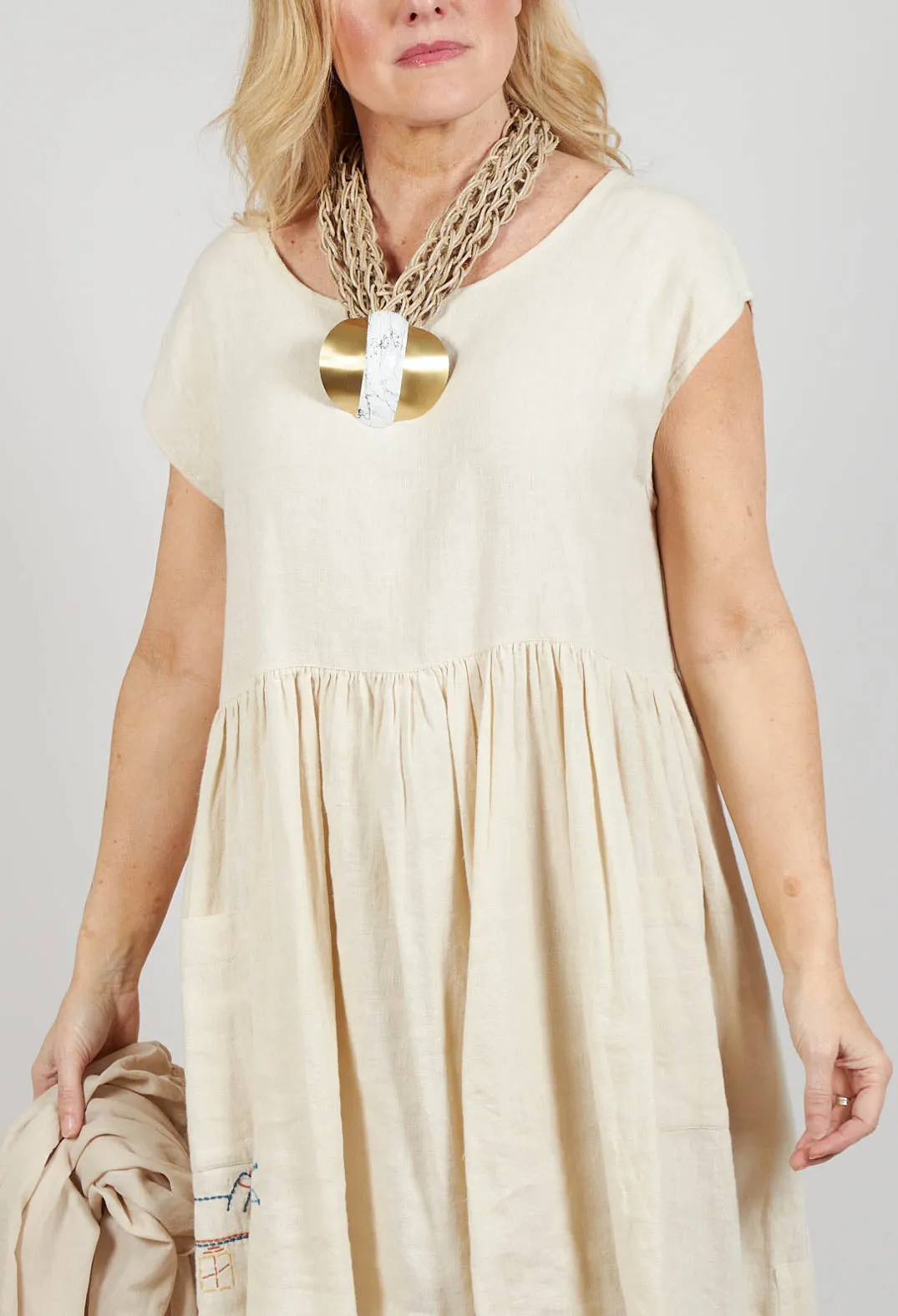 Gittan Tunic in Bone White