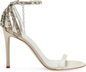 Giuseppe Zanotti Adele crystal-embellished sandals Pink