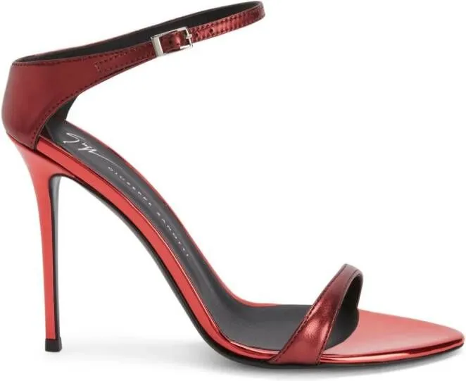 Giuseppe Zanotti Beverlee 105mm stiletto sandals Red