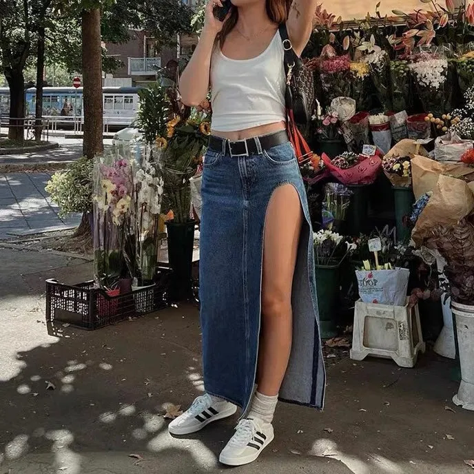 GRACIE DENIM SKIRT