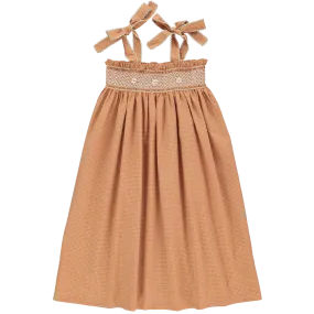 HELENA DRESS-CARAMEL