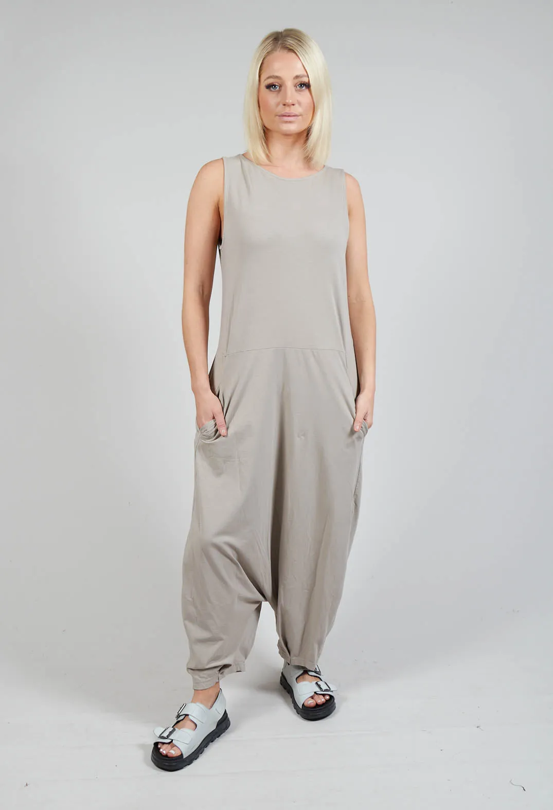 Ios U Jumpsuit In Argento