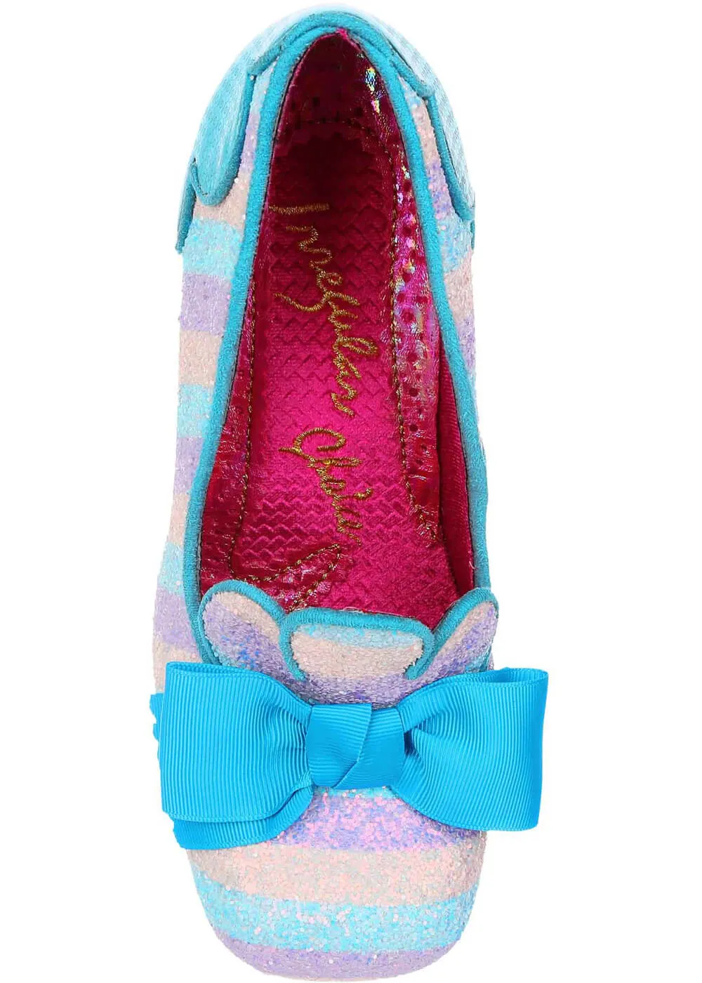 Irregular Choice Fleur De Lis 70's Pumps Blue