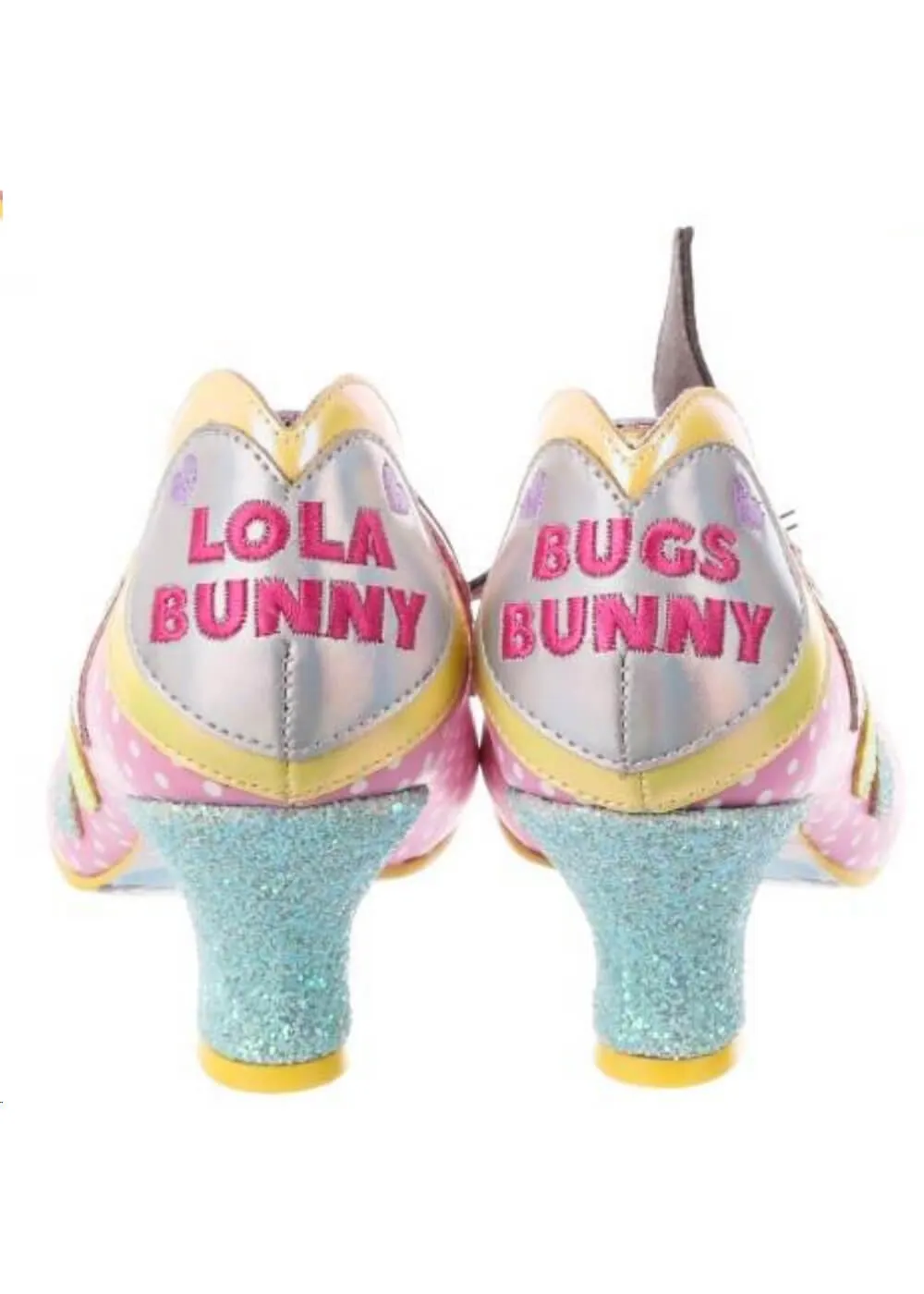 Irregular Choice x Looney Tunes Bunny Love 50's Pumps Pink