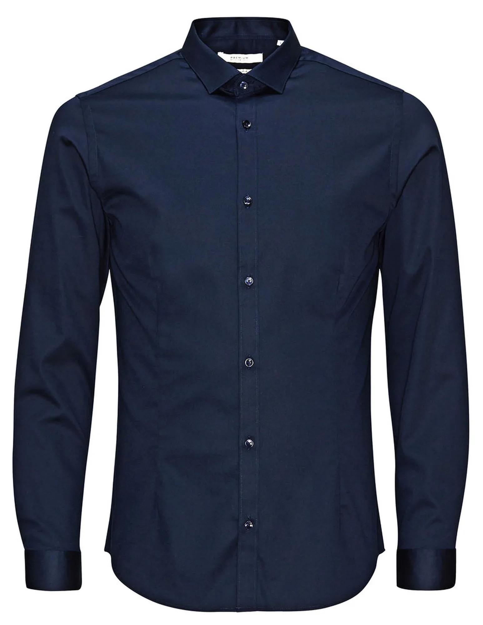 Jack & Jones Parma Long Sleeve Business Shirt Navy Blazer