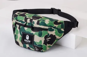 Japanese magazine gift Ape Bape Camouflage crossbody Waist bag