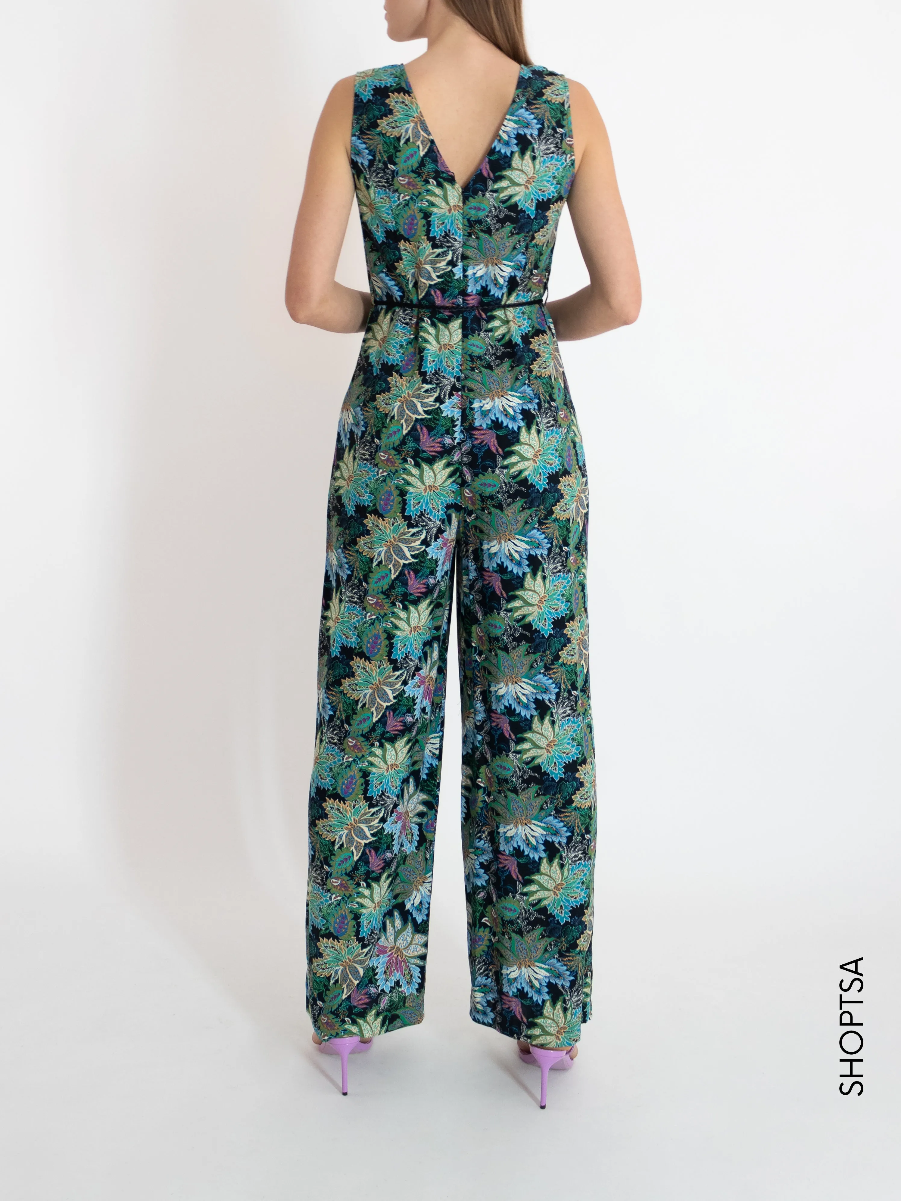 Jumpsuit viscosa stampa - GAUDì