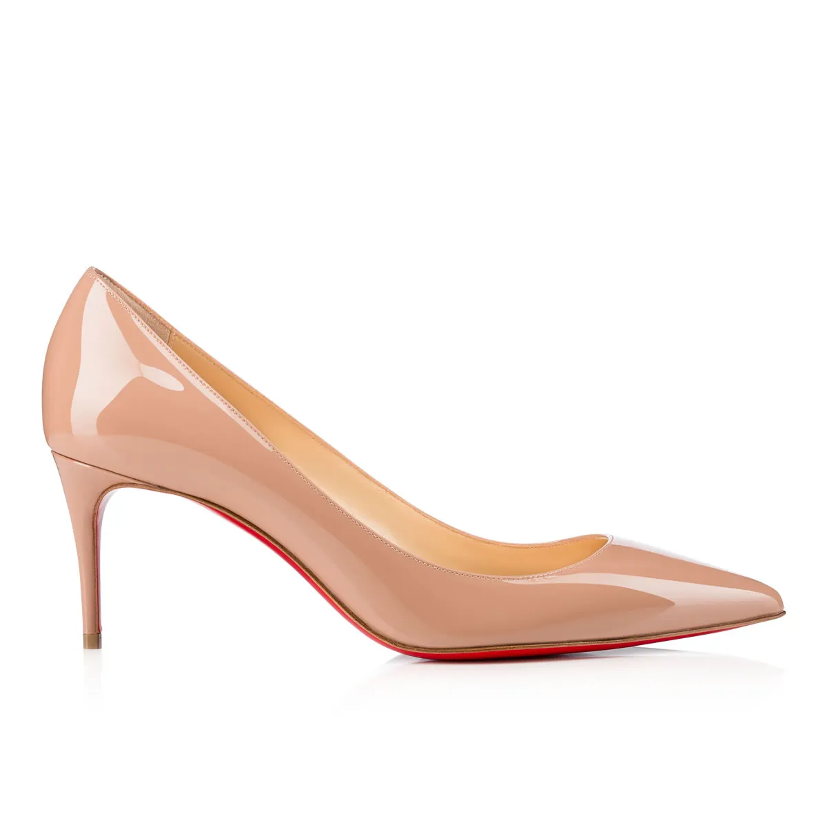 Kate 70 mm Pumps - Patent calf - Blush