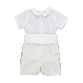 La Stupenderia Baby Boy Ceremony Romper