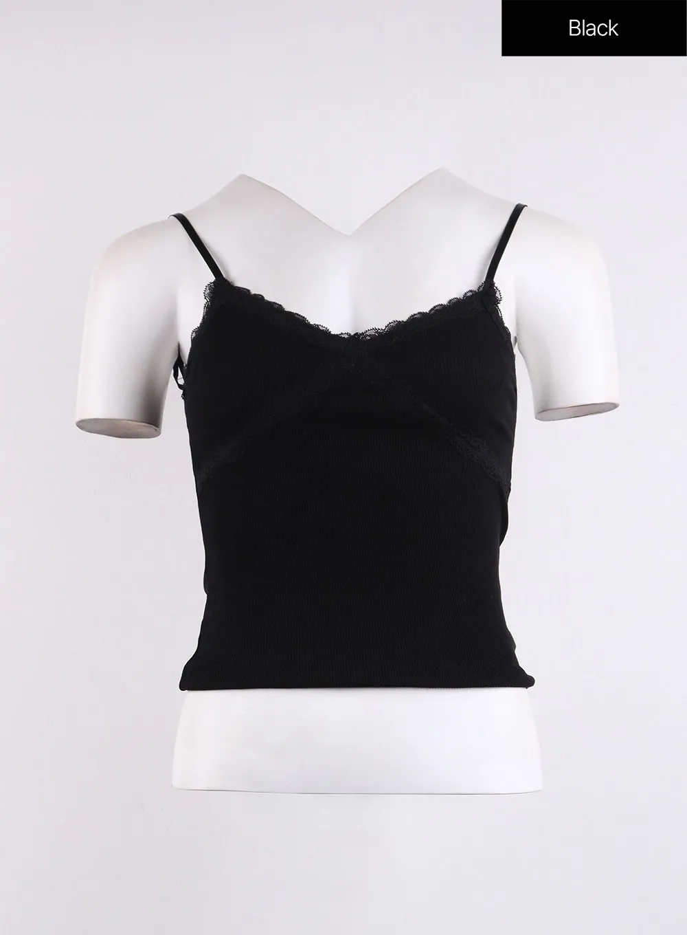 Lace Trim Camisole Top CJ423