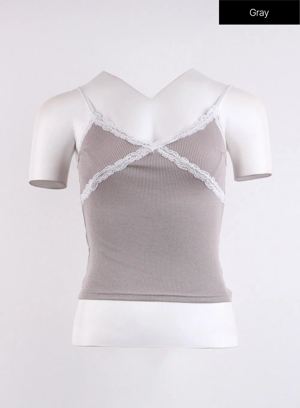 Lace Trim Camisole Top CJ423