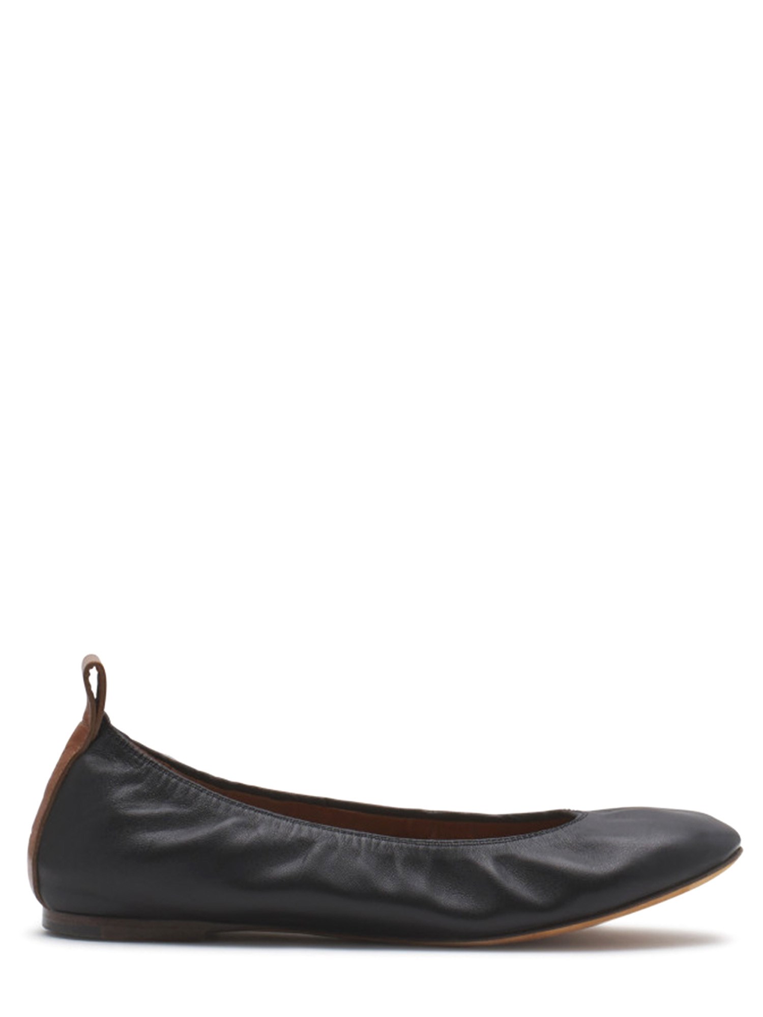 LANVIN    LEATHER BALLERINA