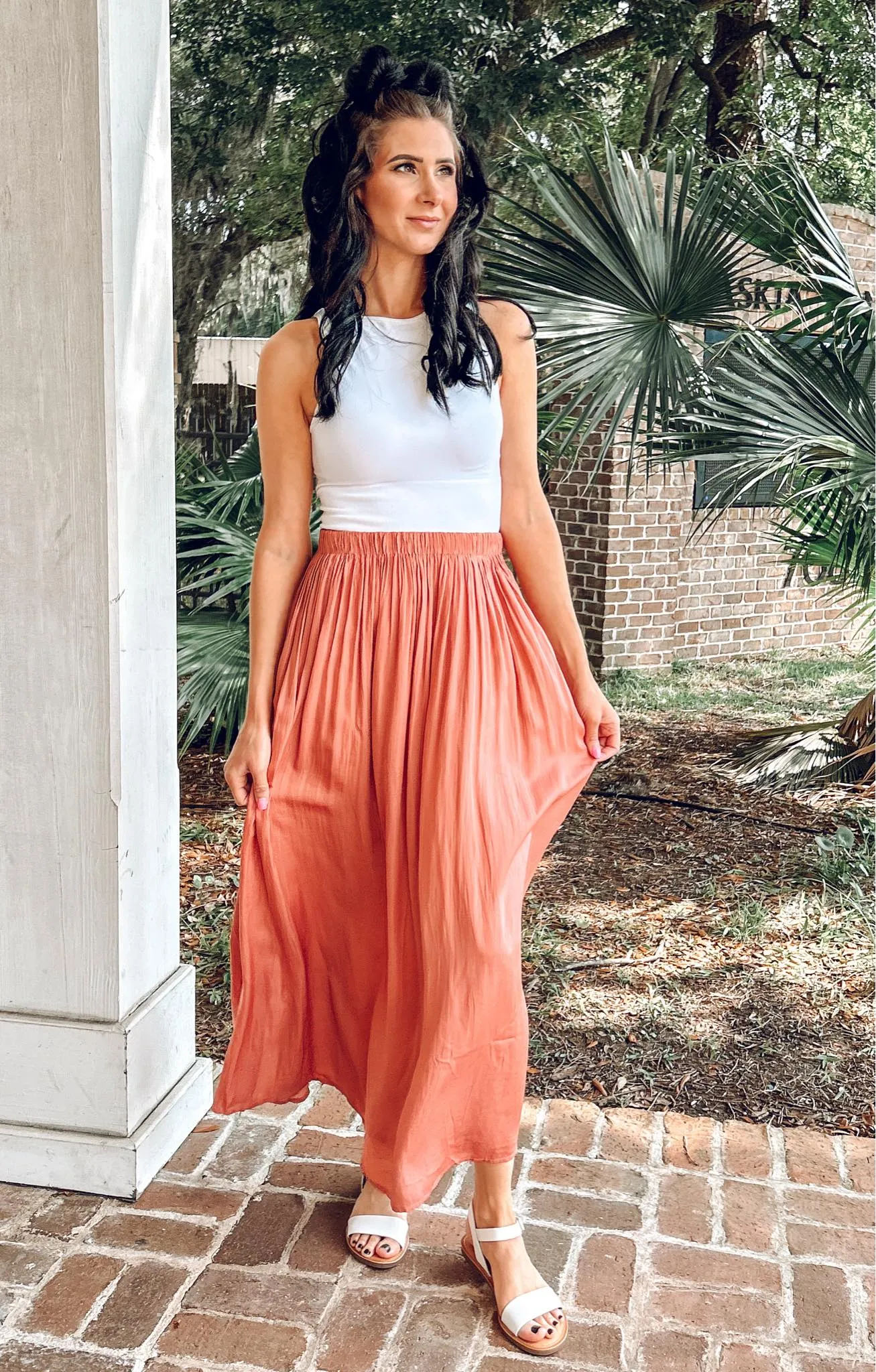 Lately Maxi Skirt | Rosewood