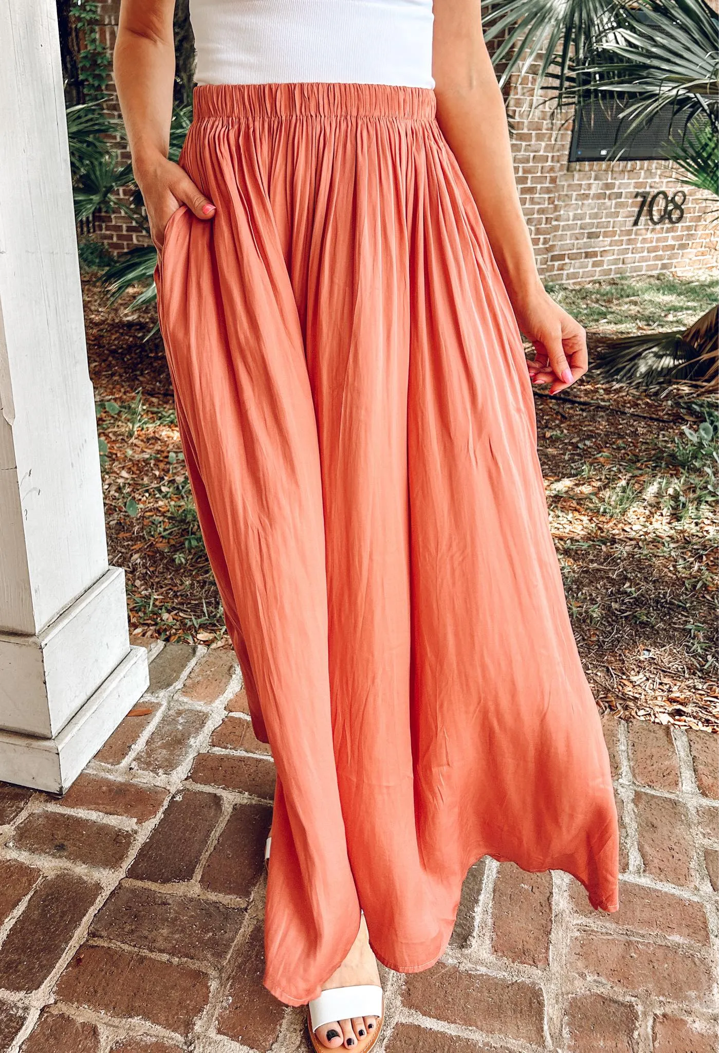 Lately Maxi Skirt | Rosewood