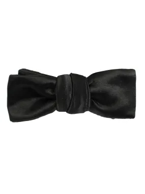 Le Noeud Papillon Skinny Batwing Black Bow Tie