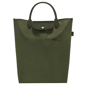 Le Pliage Green M Tote bag Forest - Canvas