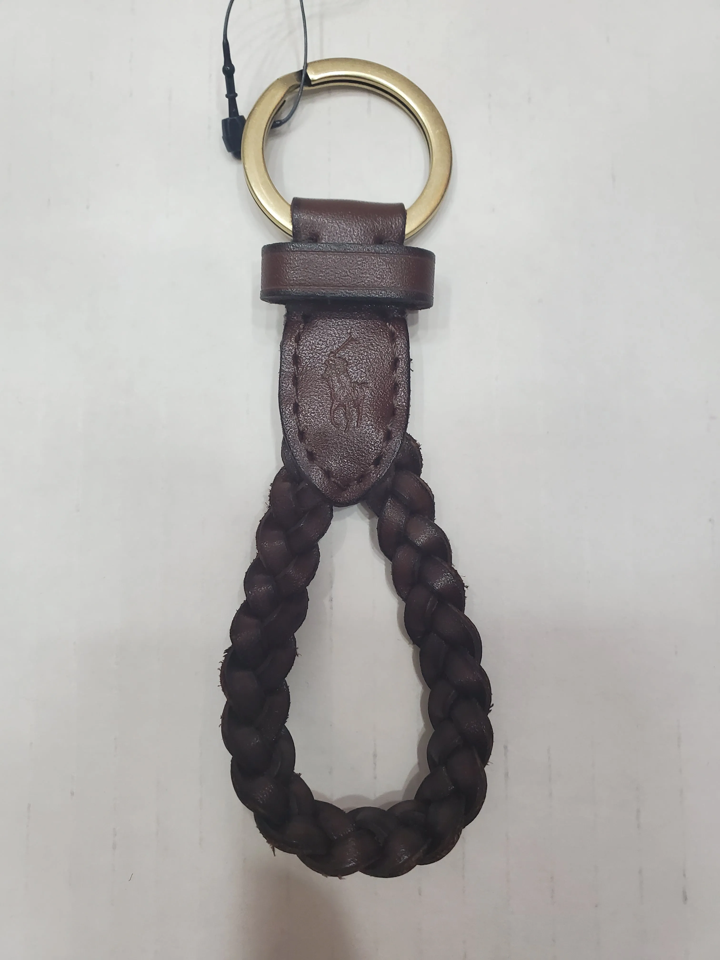 Leather Horse Keychain