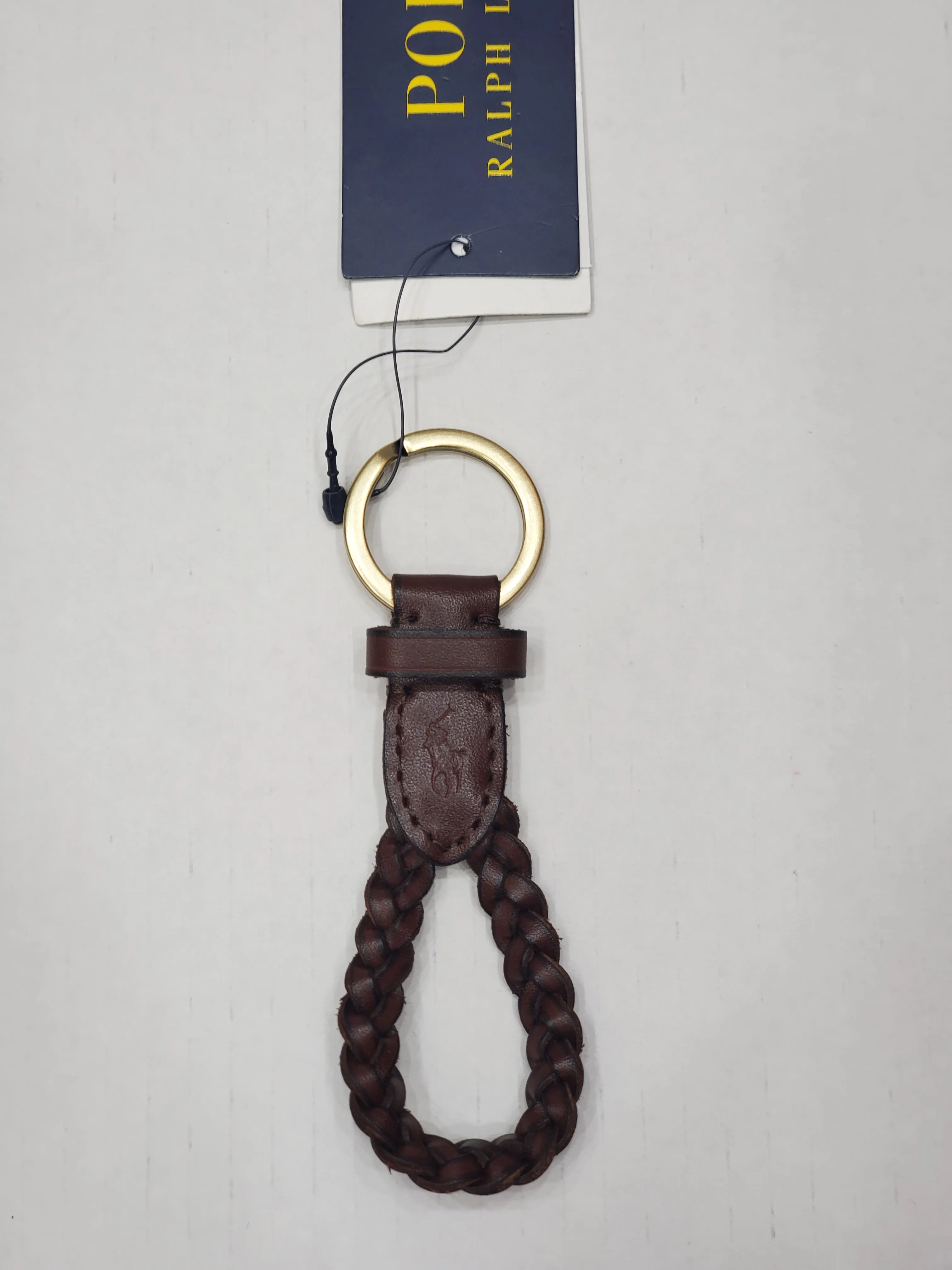 Leather Horse Keychain