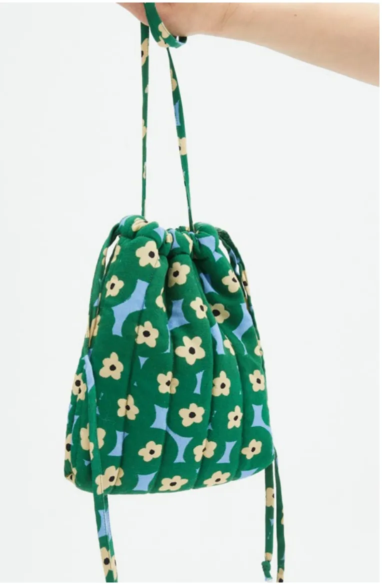 Lily Pad Floral Satchel