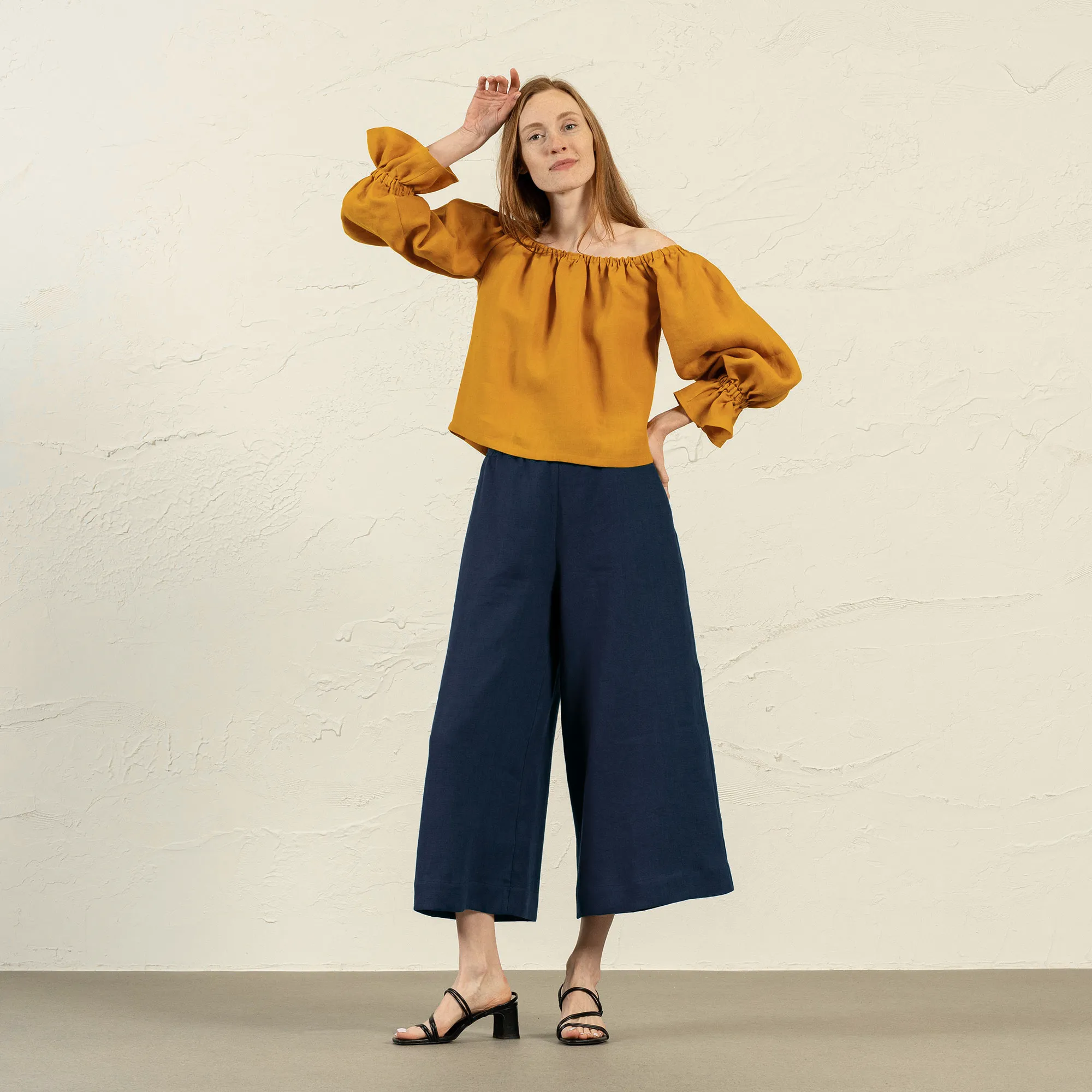 Linen Culottes Lana