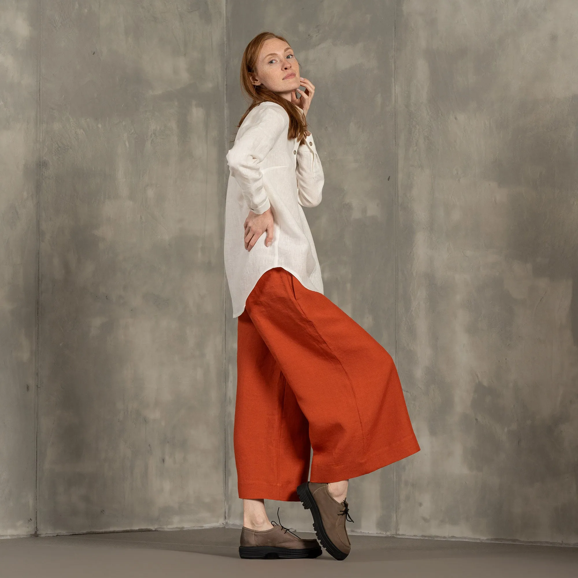 Linen Culottes Lana