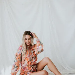 Lio Print Romper