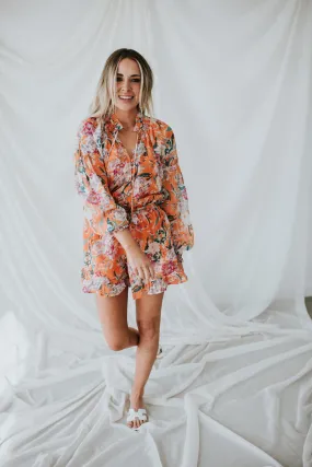 Lio Print Romper