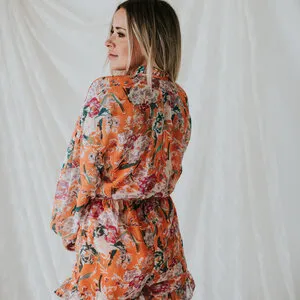 Lio Print Romper