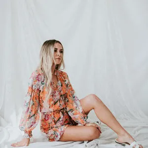 Lio Print Romper