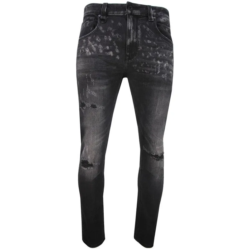 Men's Moon Rocks Skinny Jeans